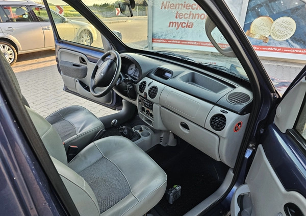 Renault Kangoo cena 8900 przebieg: 257096, rok produkcji 2004 z Łobez małe 172